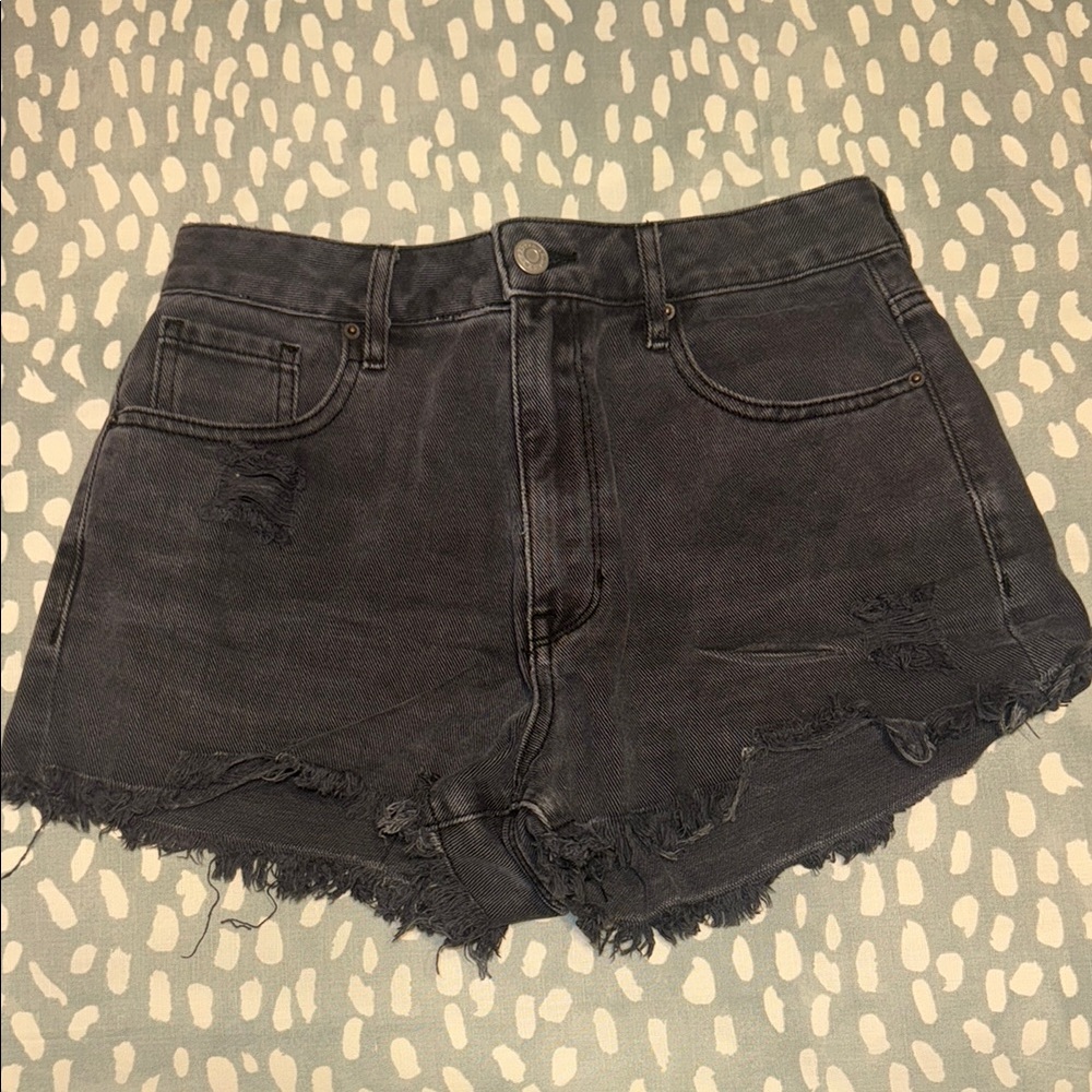 Pacsun Black Denim Shorts